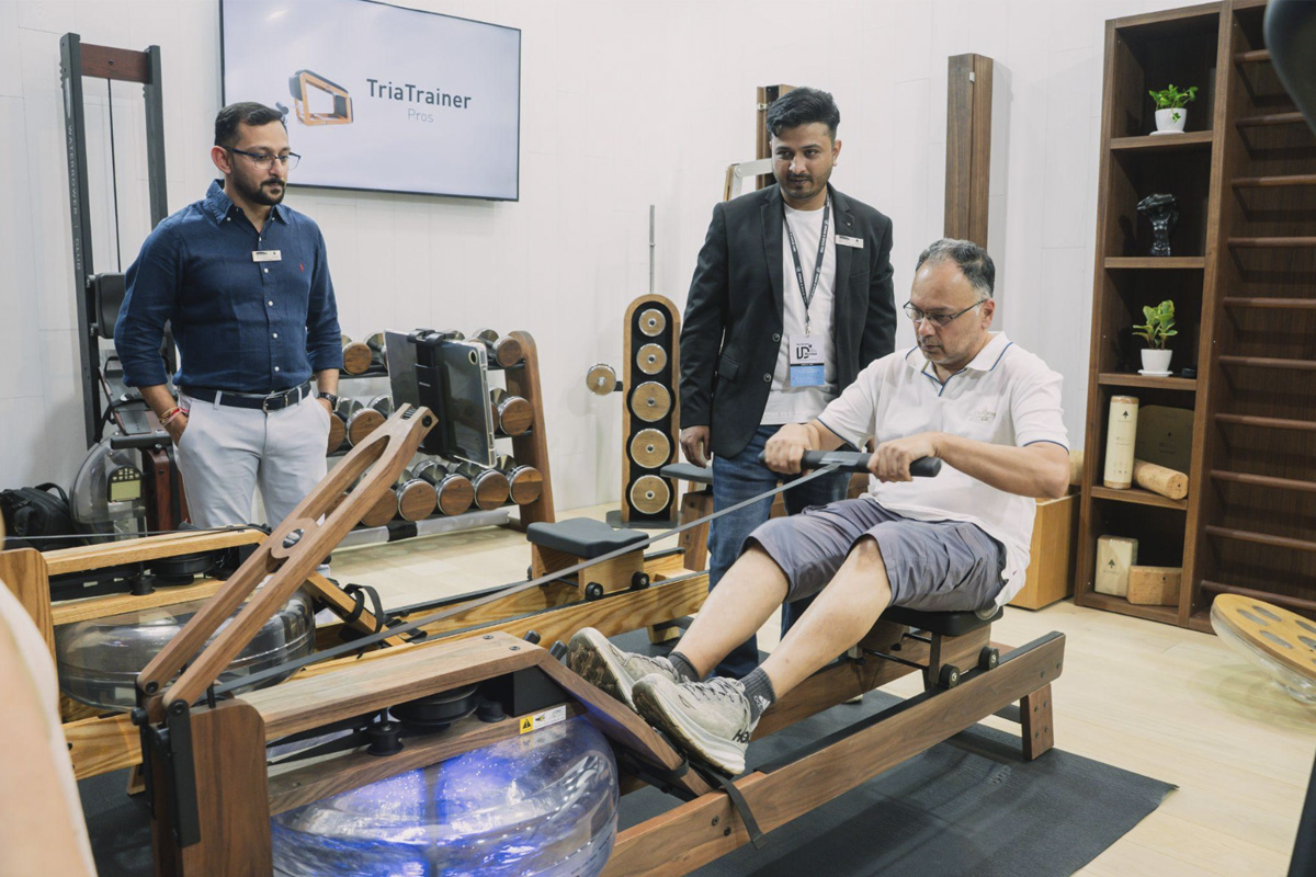 waterrower nohrd exhibition mumbai 2025