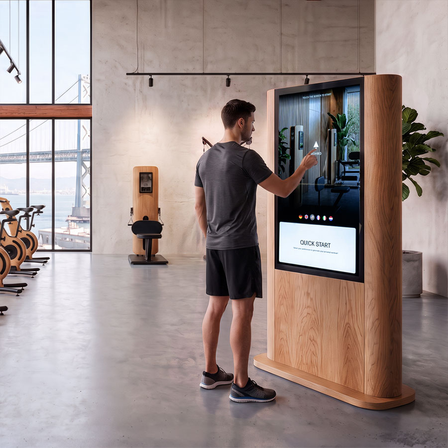 NOHRD Coach in hotel gym