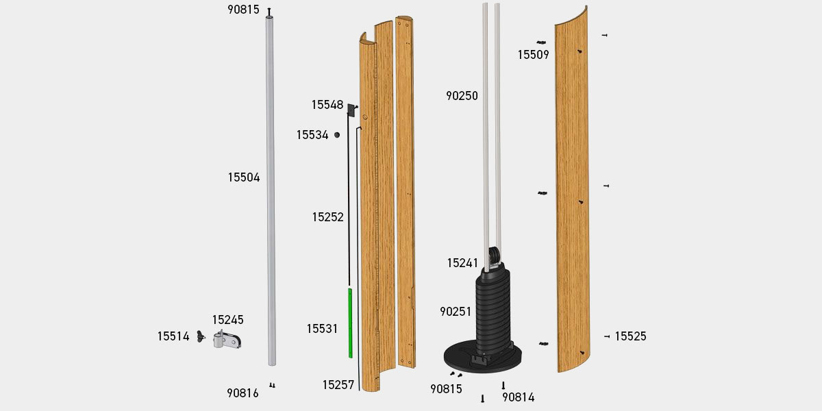 SlimBeam Ersatzteile