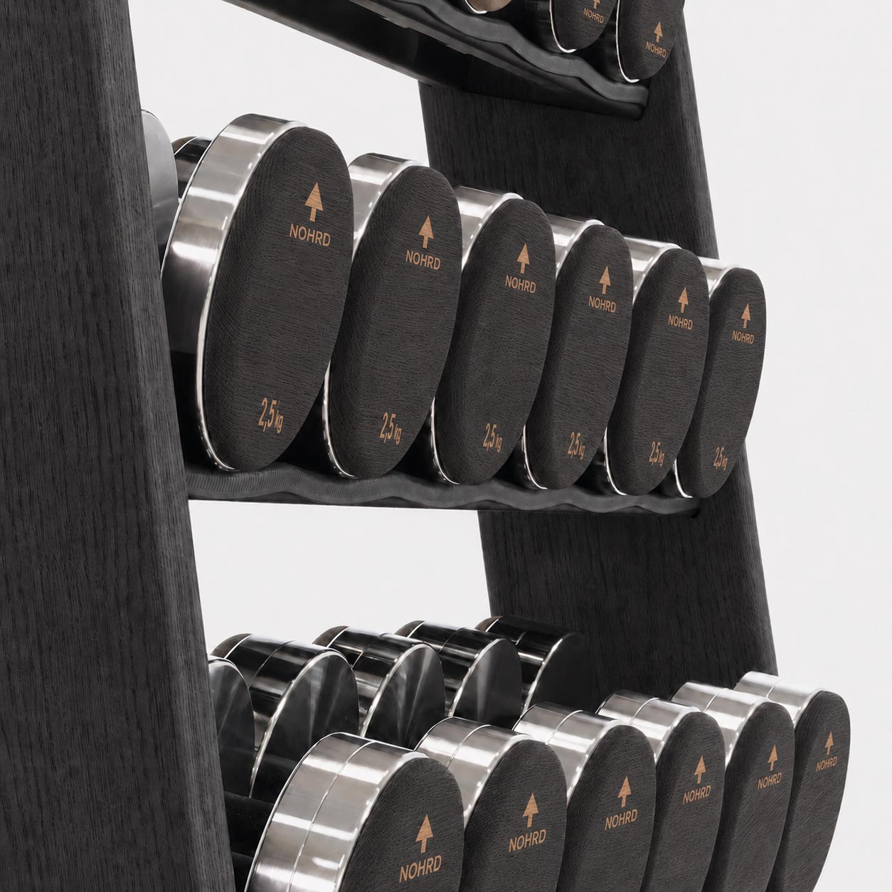 NOHRD DumbBells Shadow rack