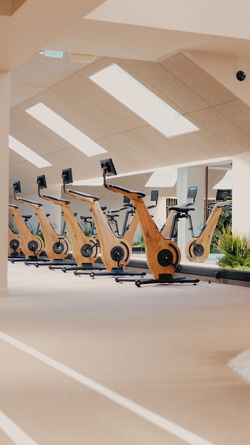 フランスのHotel Pura VidaでのNOHRD Bikes