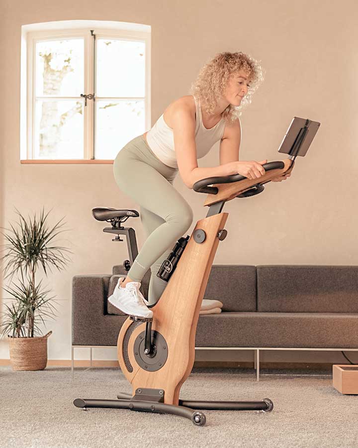 Cardio training on a WaterRower