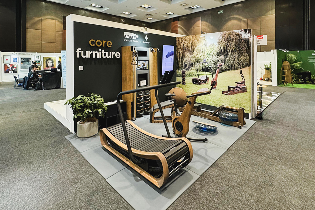 WATERROWER | NOHRD auf der DECOREX Johannesburg: Präsentation von Design und Innovation