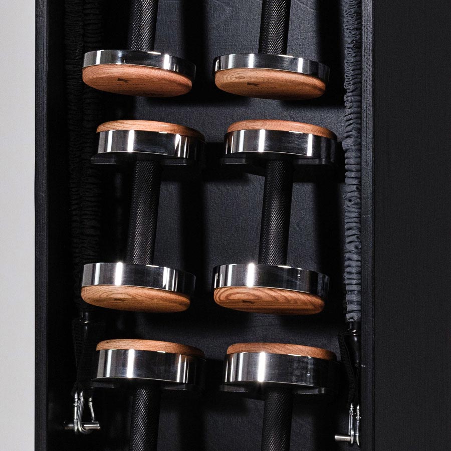 nohrd steptower oak dumbbells