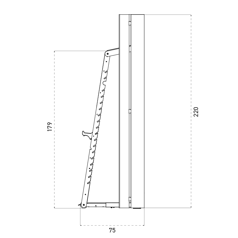 nohrd squatrack technical details side