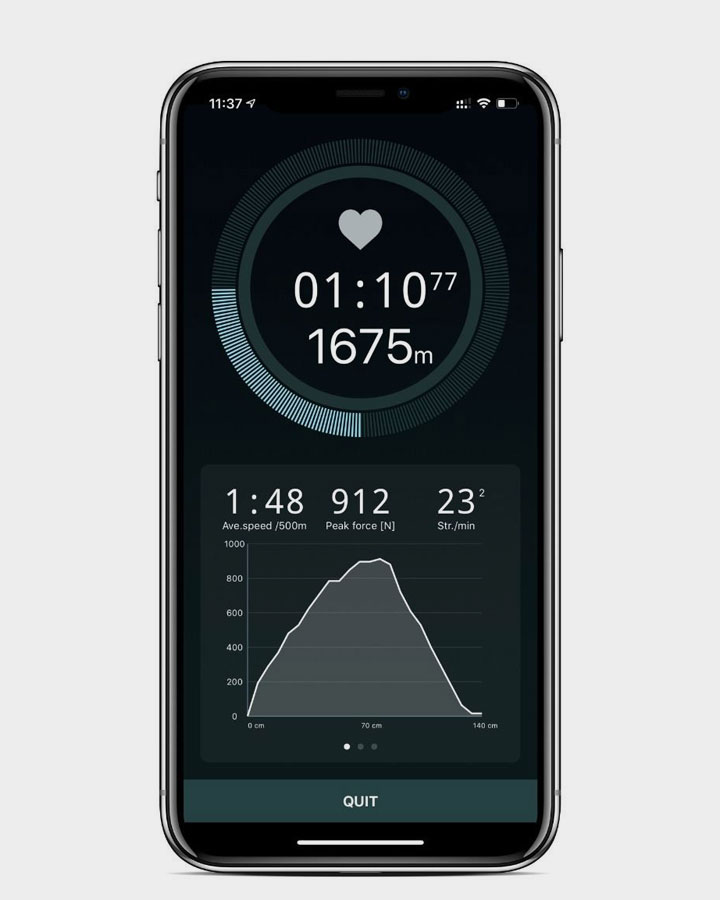 waterrower smartrow app