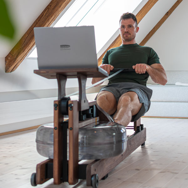 waterrower laptophalterung detail