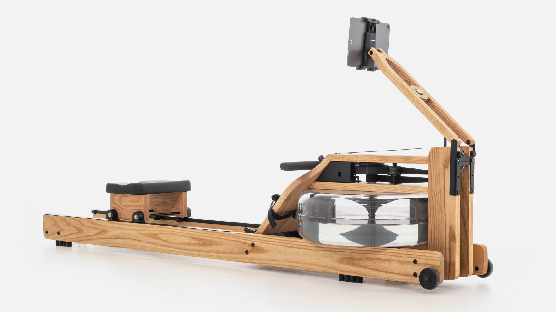 WaterRower Rudergerät Holz mit Monitor, Eichenholz