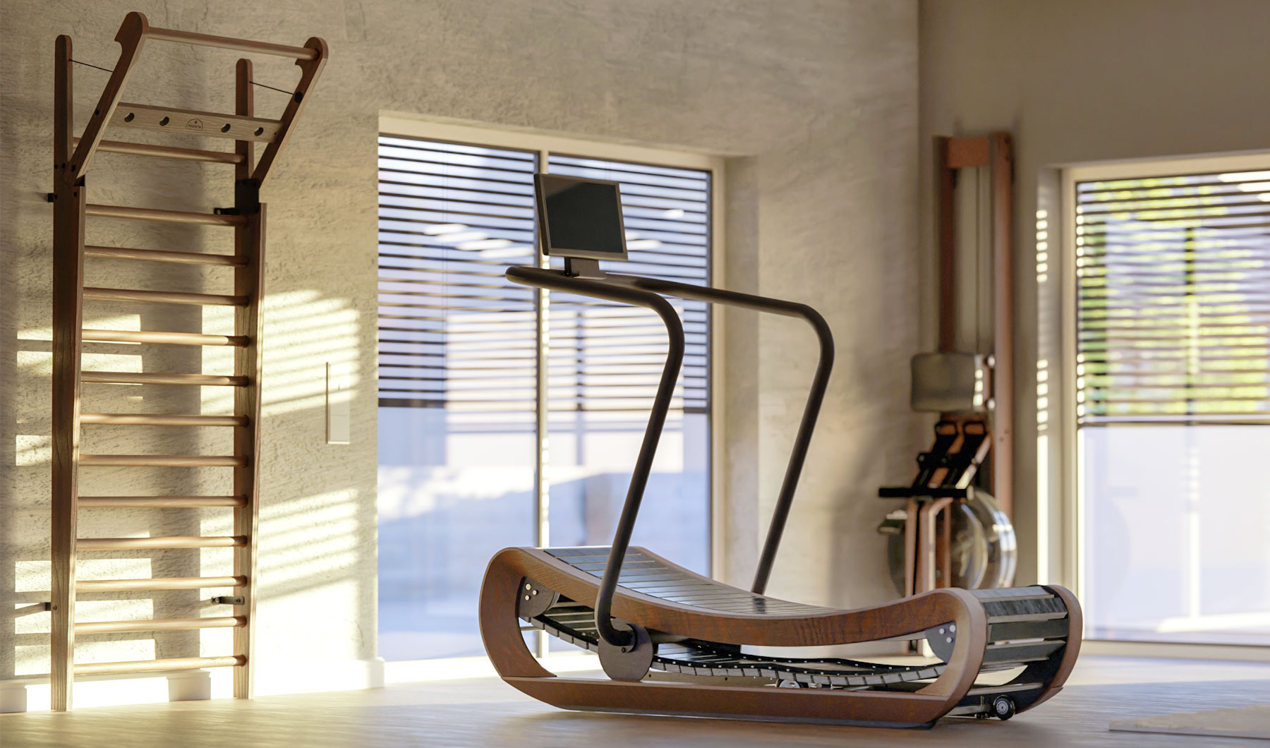 Nohrd Wooden Fitness Innovations Waterrower Rowing Machines