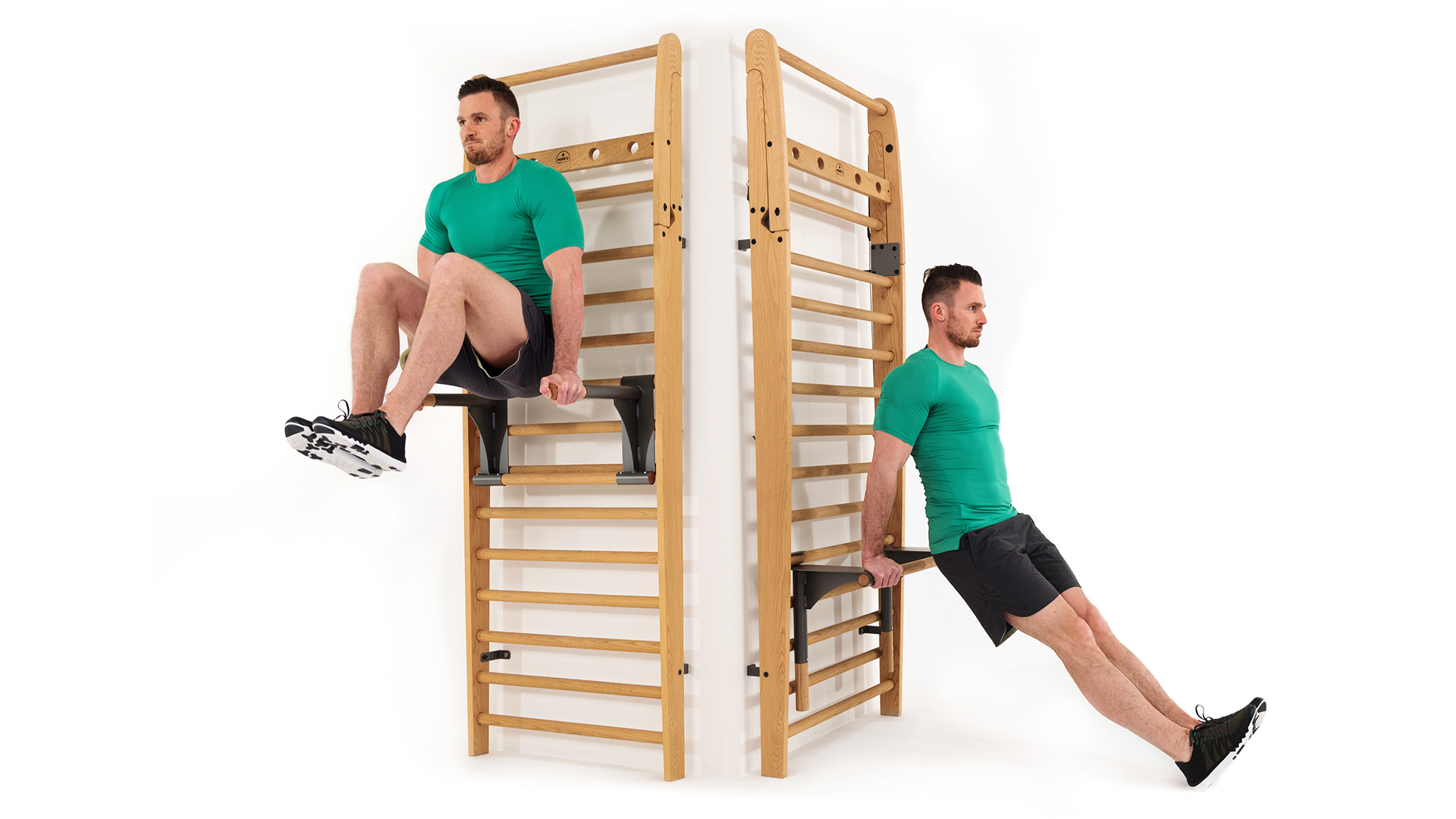 NOHrD WallBars - ideal for all areas of fitness training
