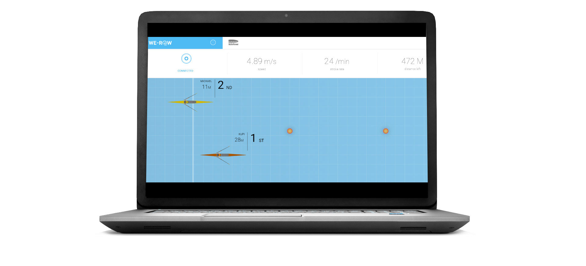 We Row Waterrower Rowing Software